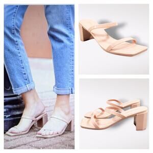 Jeffrey Campbell Jamm-3 Jelly Slide Sandals EUC Size 7.   S2866